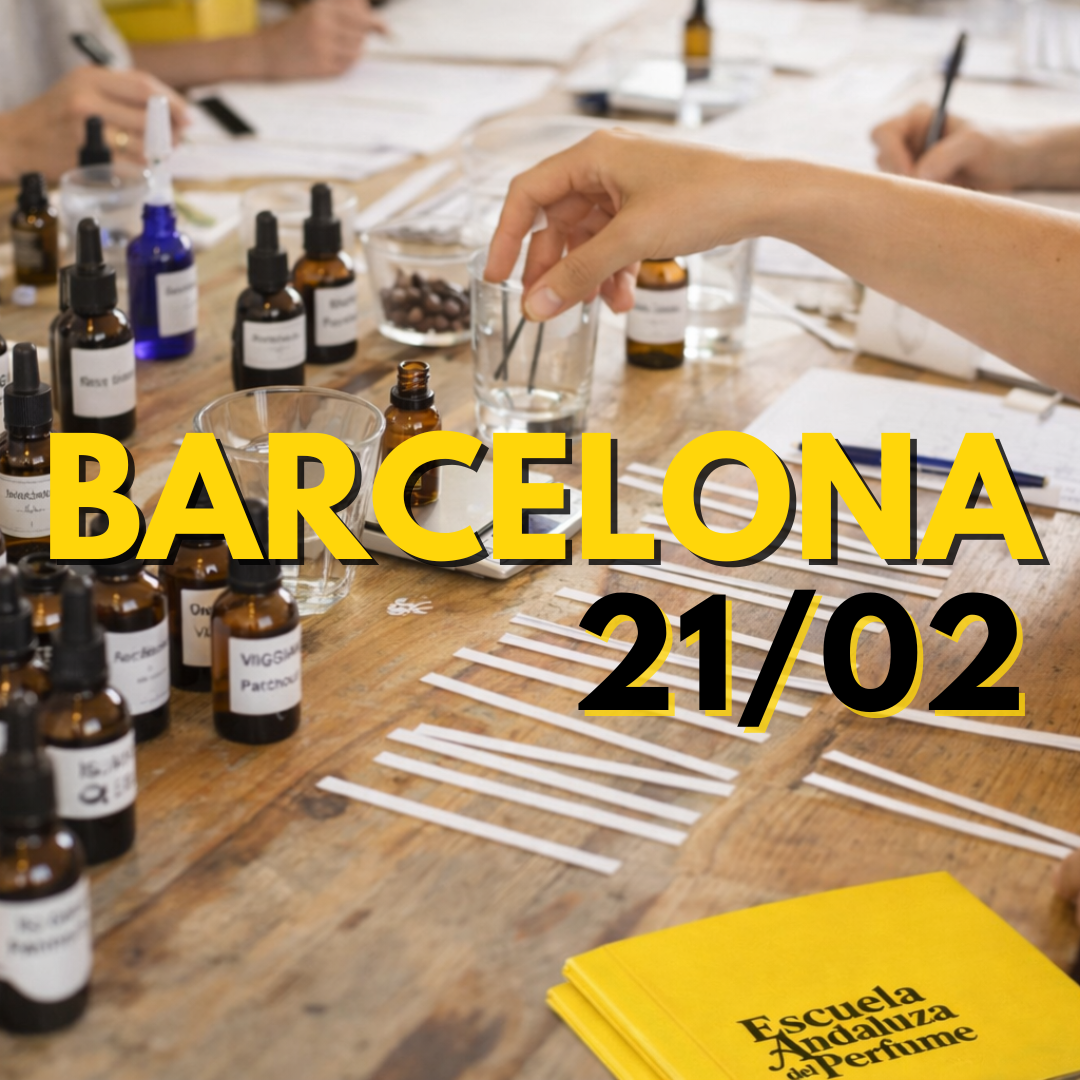 Curso de perfumería Barcelona· Crea tu perfume personalizado
