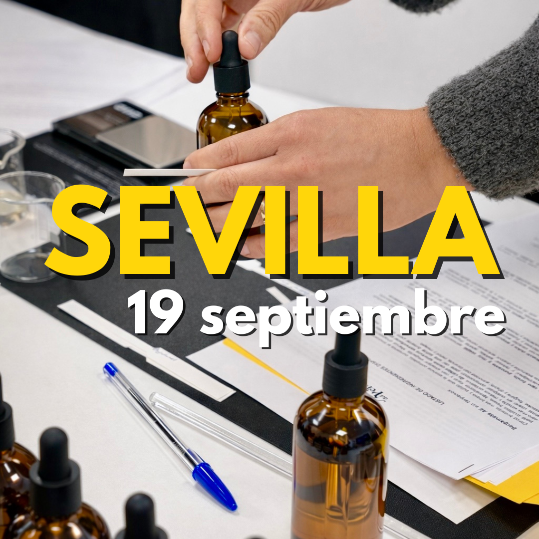 Curso de perfumería en Sevilla · Crea tu perfume personalizado