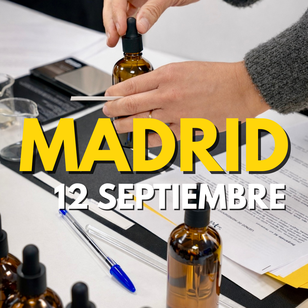 Curso de perfumería en Madrid • Crea tu perfume personalizado